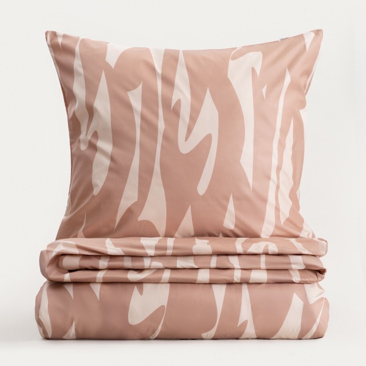 Lenjerie de pat King Size, Taro, Homla, 200x220 cm, 3 piese, microfibra din poliester, bej - imagine 6